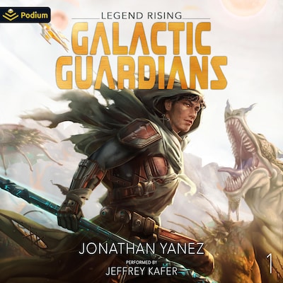 Legend Rising – omslag til lydbogen af Jonathan Yanez