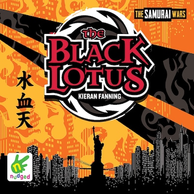 The Black Lotus – omslag til lydbogen af Kieran Fanning