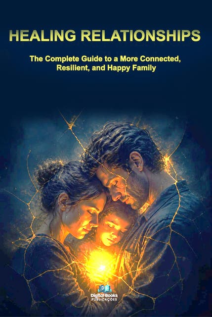 HEALING RELATIONSHIPS: The Complete Guide to a More Connected, Resilient, and Happy Family – omslag til lydbogen af Unknown Author