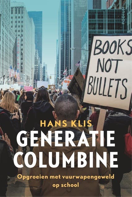 Generatie Columbine: Opgroeien met school shootings in Amerika – omslag van het luisterboek van Hans Klis
