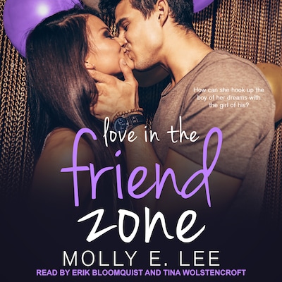 Love in the Friend Zone – omslag til lydbogen af Molly E. Lee