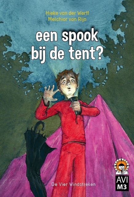 Een spook bij de tent – omslag van het luisterboek van Hieke van der Werff