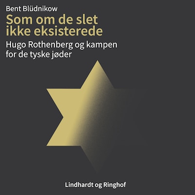 Som om de slet ikke eksisterede. Hugo Rothenberg og kampen for de tyske jøder – omslag til lydbogen af Bent Blüdnikow