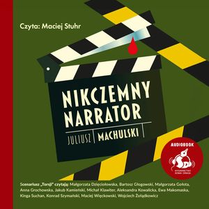 Nikczemny narrator – okładka audiobooka, autor Juliusz Machulski