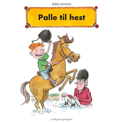 Palle til hest – omslag til lydbogen af Jørn Jensen