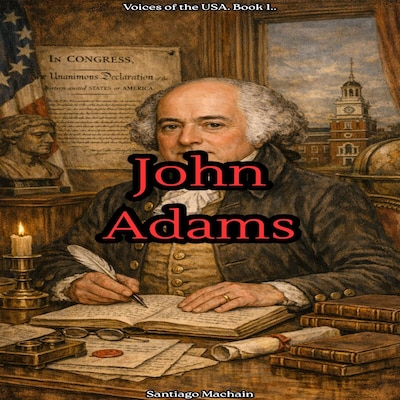 John Adams – omslag til lydbogen af Santiago Machain