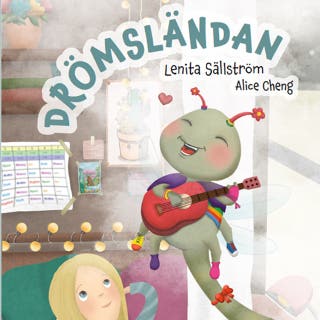 Drömsländan – omslag till ljudboken av Lenita Sällström