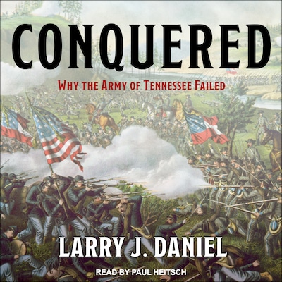 Conquered – omslag til lydbogen af Larry J. Daniel