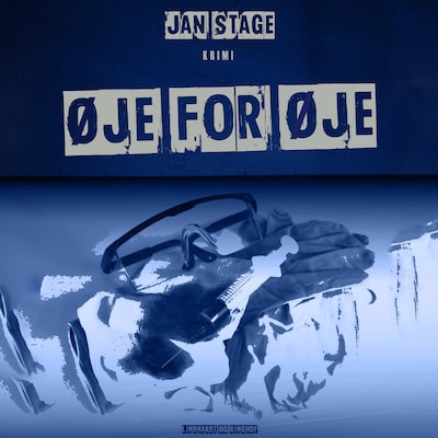 Øje for øje – omslag til lydbogen af Jan Stage
