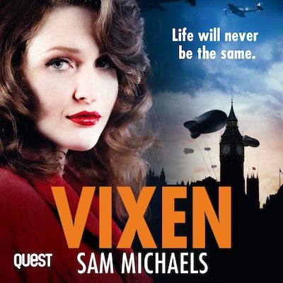 Vixen – omslag til lydbogen af Sam Michaels