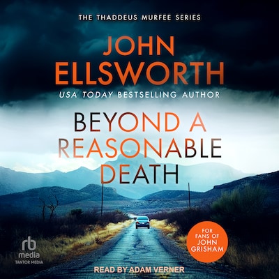 Beyond A Reasonable Death – omslag til lydbogen af John Ellsworth
