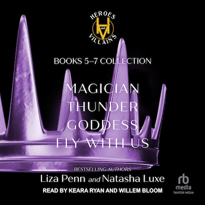 Heroes and Villains Phase 2 – omslag til lydbogen af Liza Penn, Natasha Luxe