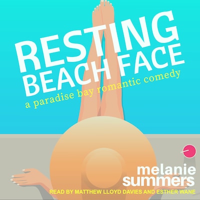 Resting Beach Face – omslag til lydbogen af Melanie Summers