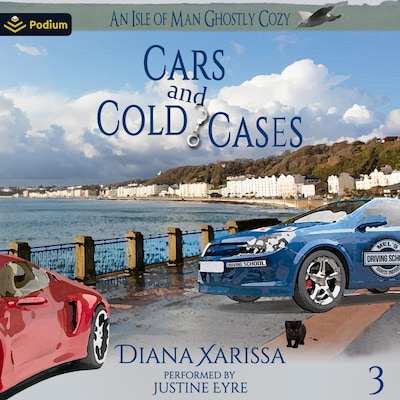 Cars and Cold Cases – omslag til lydbogen af Diana Xarissa