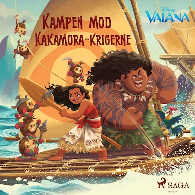 Vaiana - Kampen mod Kakamora-krigerne – omslag til lydbogen af Disney