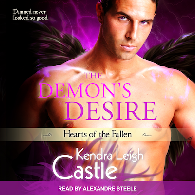 The Demon’s Desire – omslag til lydbogen af Kendra Leigh Castle