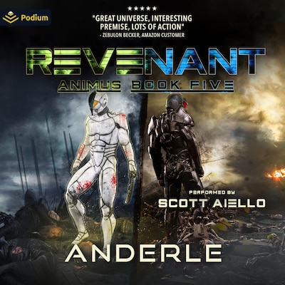 Revenant – omslag til lydbogen af Joshua Anderle, Michael T Anderle