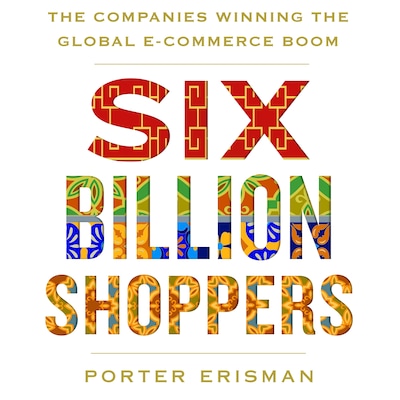 Six Billion Shoppers – omslag til lydbogen af Porter Erisman