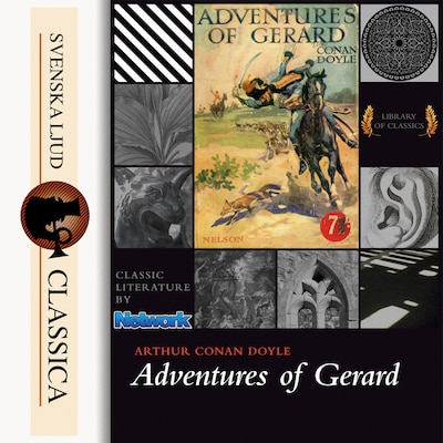 Adventures of Gerard – omslag til lydbogen af Arthur Conan Doyle