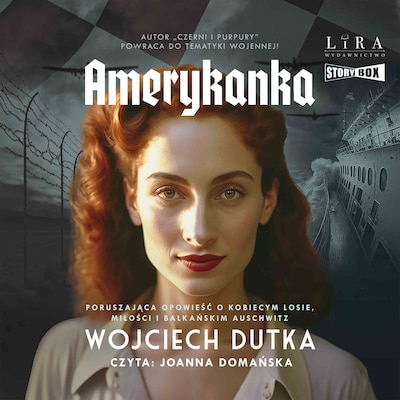Amerykanka – okładka audiobooka, autor Wojciech Dutka