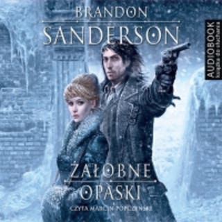 Żałobne opaski – okładka audiobooka, autor Brandon Sanderson