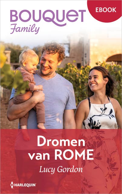 Dromen van Rome – omslag van het luisterboek van Lucy Gordon