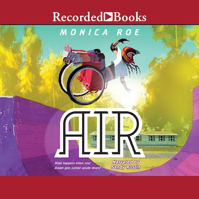 Air – omslag til lydbogen af Monica Roe