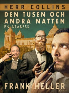 Den tusen och andra natten: en arabesk – omslag till ljudboken av Frank Heller