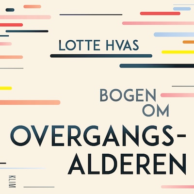 Bogen om overgangsalderen – omslag til lydbogen af Lotte Hvas