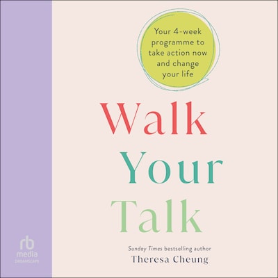 Walk Your Talk – omslag til lydbogen af Theresa Cheung