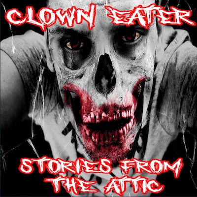 Clown Eater – omslag til lydbogen af Stories From The Attic