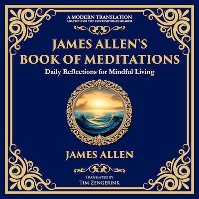 James Allen's Book of Meditations – omslag til lydbogen af James Allen, Tim Zengerink
