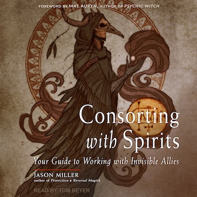 Consorting with Spirits – omslag til lydbogen af Jason Miller