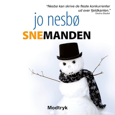 Snemanden – omslag til lydbogen af Jo Nesbø