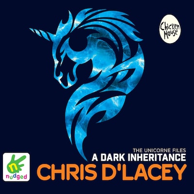 A Dark Inheritance – omslag til lydbogen af Chris d'Lacey
