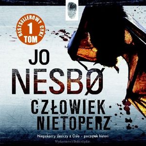 Człowiek nietoperz. Tom 1 – okładka audiobooka, autor Jo Nesbo