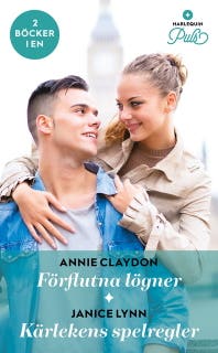 Förflutna lögner / Kärlekens spelregler – omslag till ljudboken av Annie Claydon,Janice Lynn