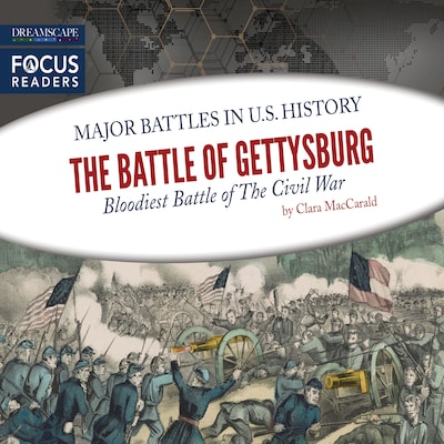 The Battle of Gettysburg – omslag til lydbogen af Clara MacCarald