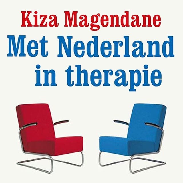 Met Nederland in therapie – omslag van het luisterboek van Kiza Magendane