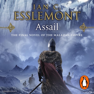Assail – omslag til lydbogen af Ian C Esslemont