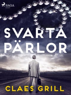 Svarta pärlor – omslag till ljudboken av Claes Grill