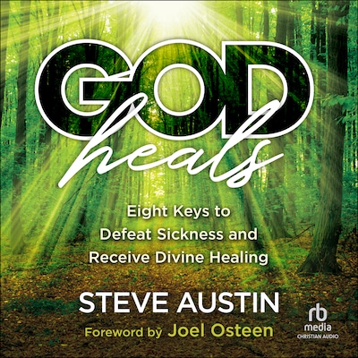 God Heals – omslag til lydbogen af Steve Austin