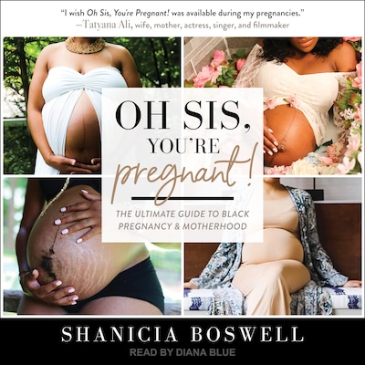 Oh Sis, You’re Pregnant! – omslag til lydbogen af Shanicia Boswell