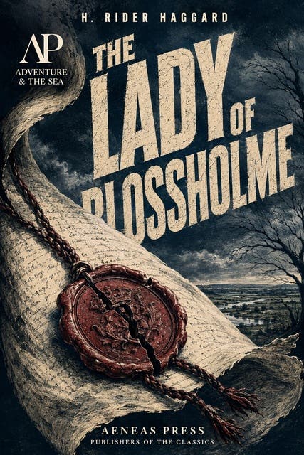 The Lady of Blossholme – omslag til lydbogen af H Rider Haggard