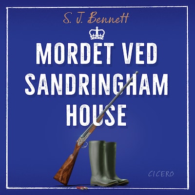 Mordet ved Sandringham House – omslag til lydbogen af S.J. Bennett