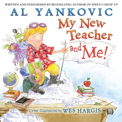 My New Teacher and Me! – omslag van het luisterboek van Al Yankovic