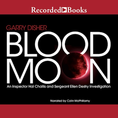 Blood Moon – omslag van het luisterboek van Garry Disher