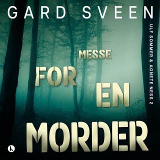 Messe for en morder – omslag til lydbogen af Gard Sveen