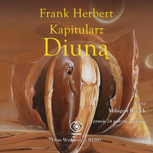 Kapitularz Diuną – okładka audiobooka, autor Frank Herbert