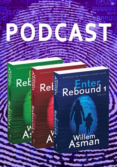 Interview Willem Asman – omslag van het luisterboek van Sander de Heer, Willem Asman